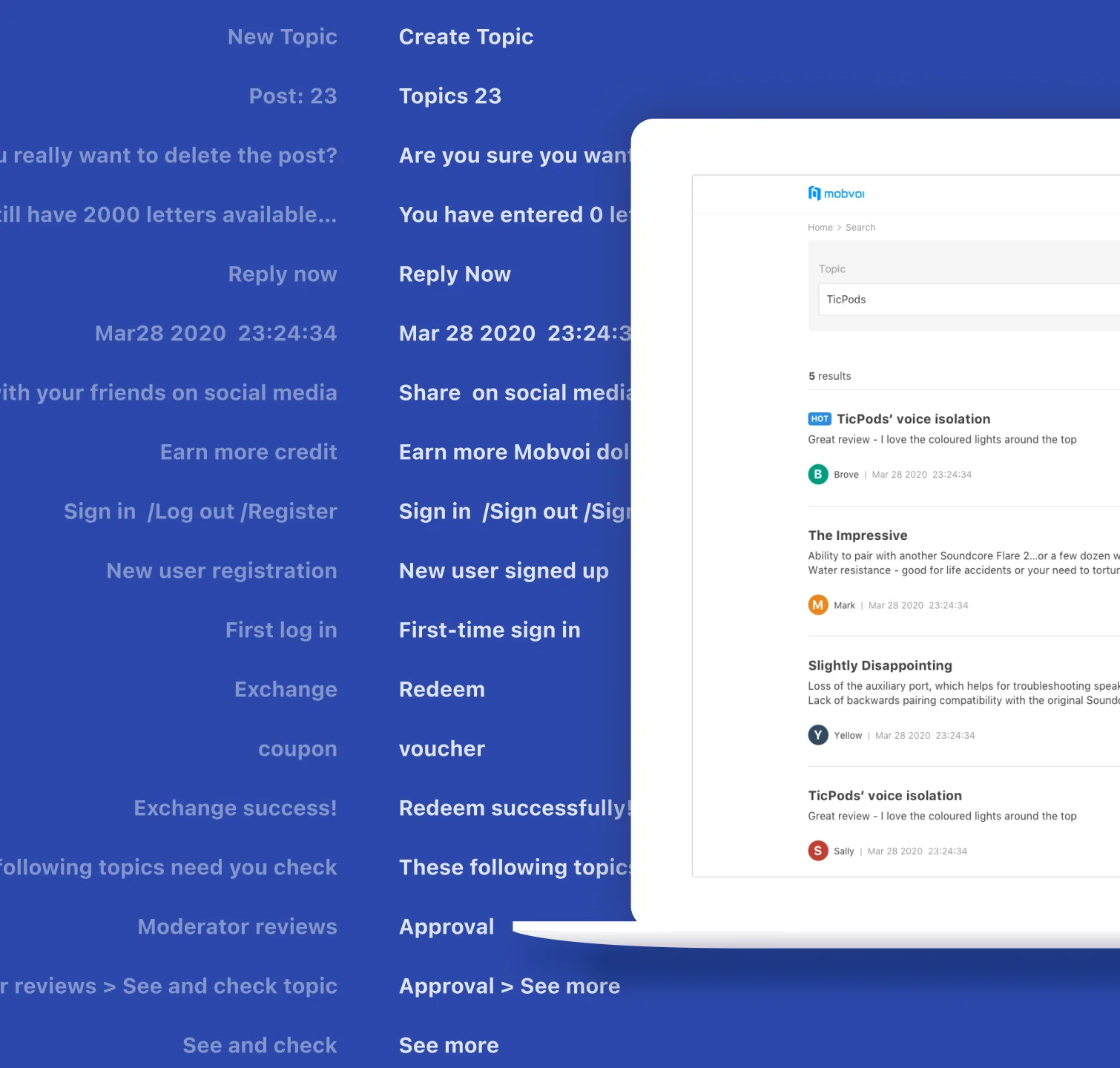 Content strategy copy comparison