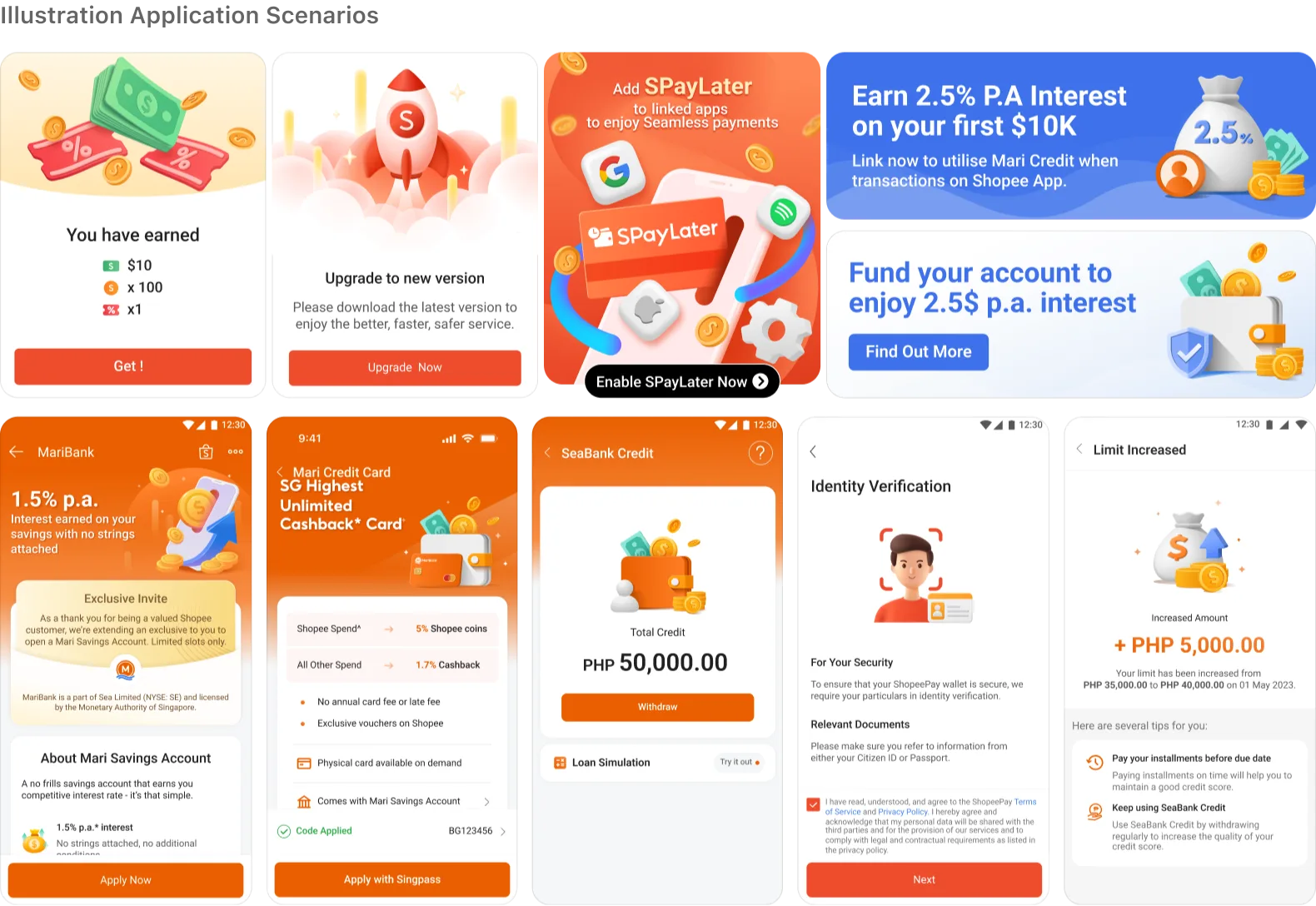 Conclusion App Screenshots
