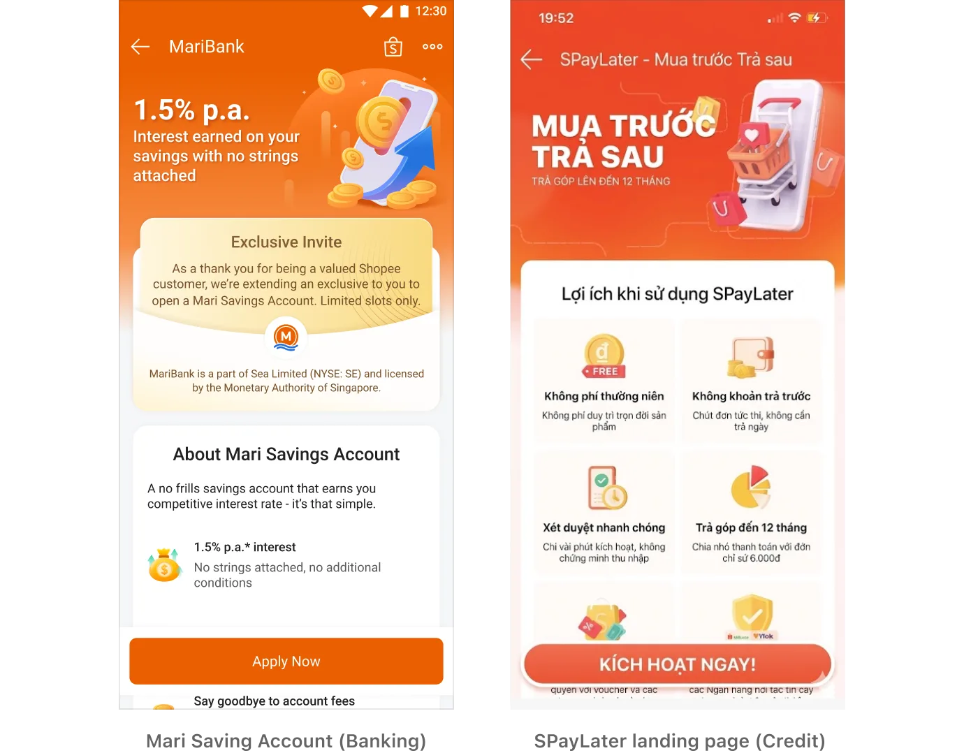 Pilot Project Phone Screens